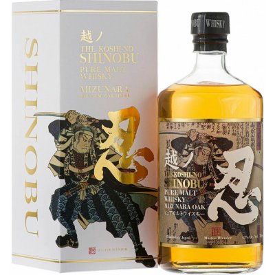 Koshi -No Shinobu Lightly Peated 43% 0,7 l (karton) – Hledejceny.cz