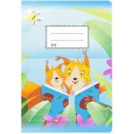 Papírny Brno Školní sešit 513 A5 linkovaný 12 mm – Zboží Dáma