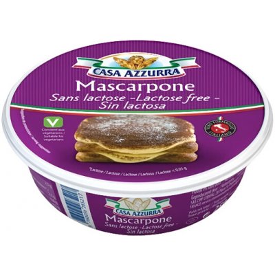 Casa Azzurra Mascarpone bez laktózy 250 g – Sleviste.cz