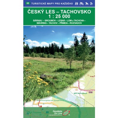 On Line Český les - Tachovsko 1:25 000 – Sleviste.cz