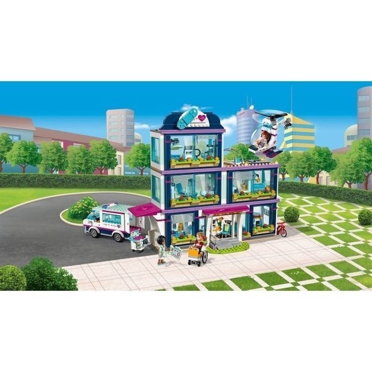 LEGO® Friends 41318 Nemocnice v Heartlake od 4 899 Kč - Heureka.cz