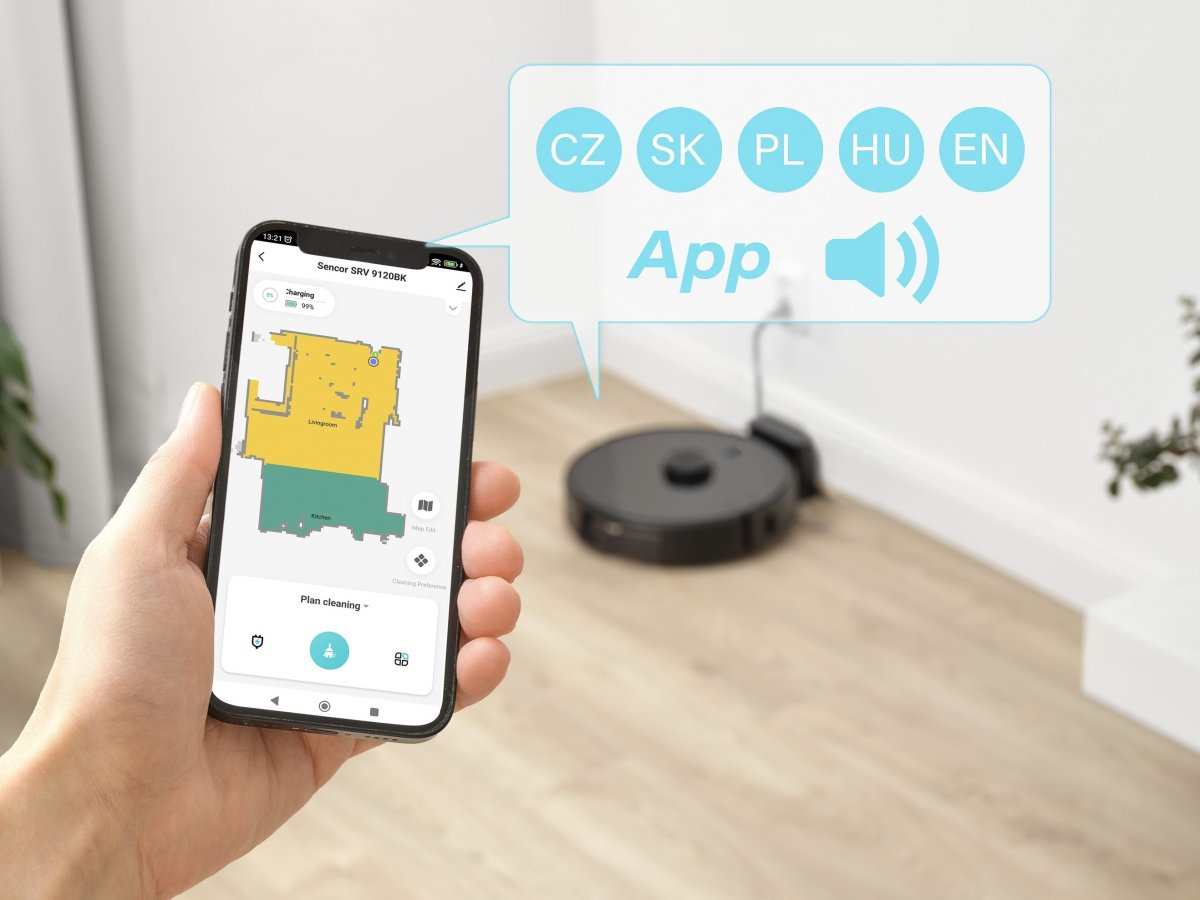 Dálkový ovladač nebo Sencor HOME