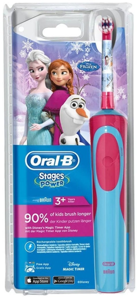 Oral-B Vitality Stages Power Kids D12 Frozen od 549 Kč - Heureka.cz