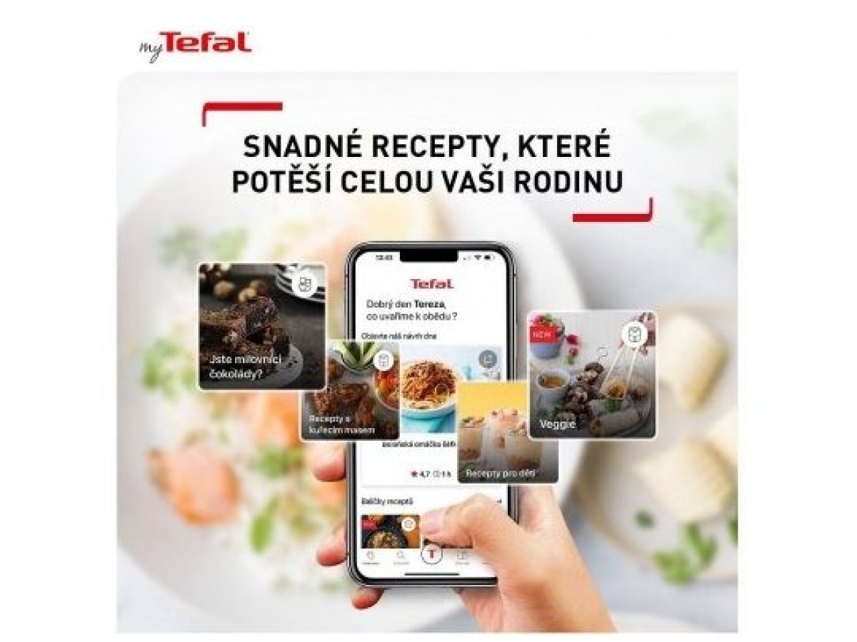 Mobilní aplikace My Tefal