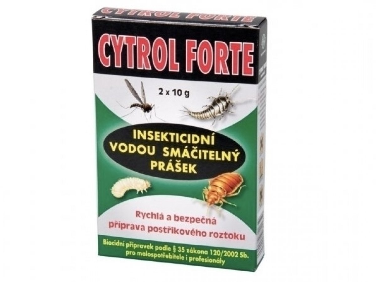 Cytrol Forte 2x10 g - prášek pro hubení hmyzu