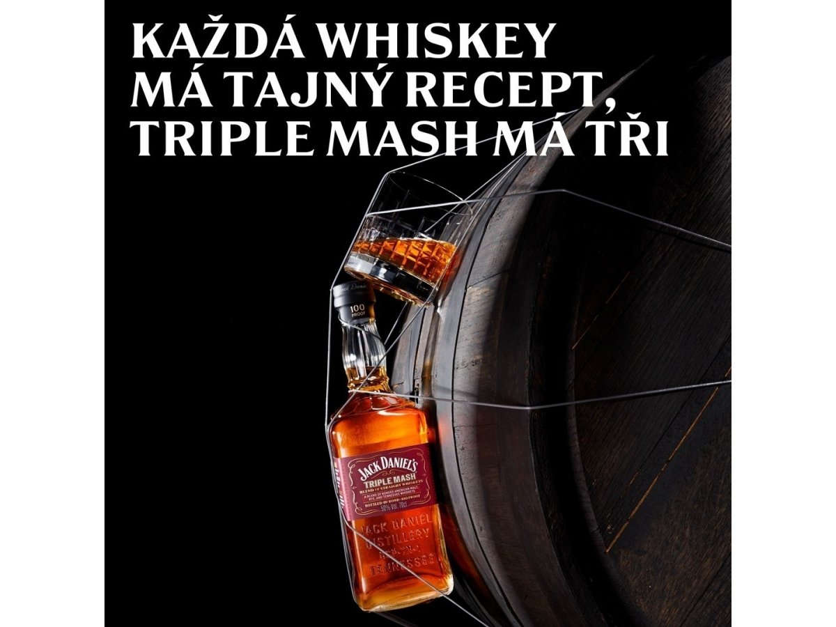Blend tří výjimečných whiskey