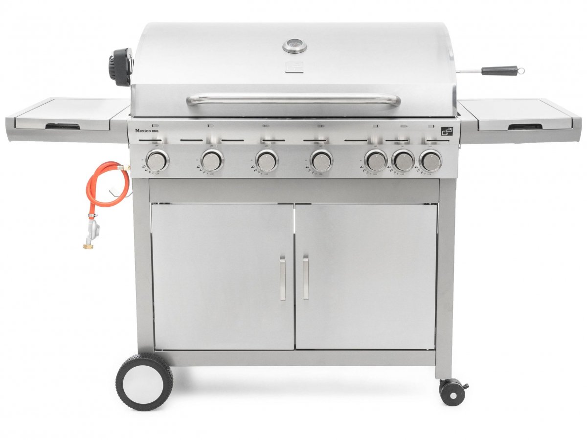 Hlavní přednosti plynového grilu G21 Mexico BBQ