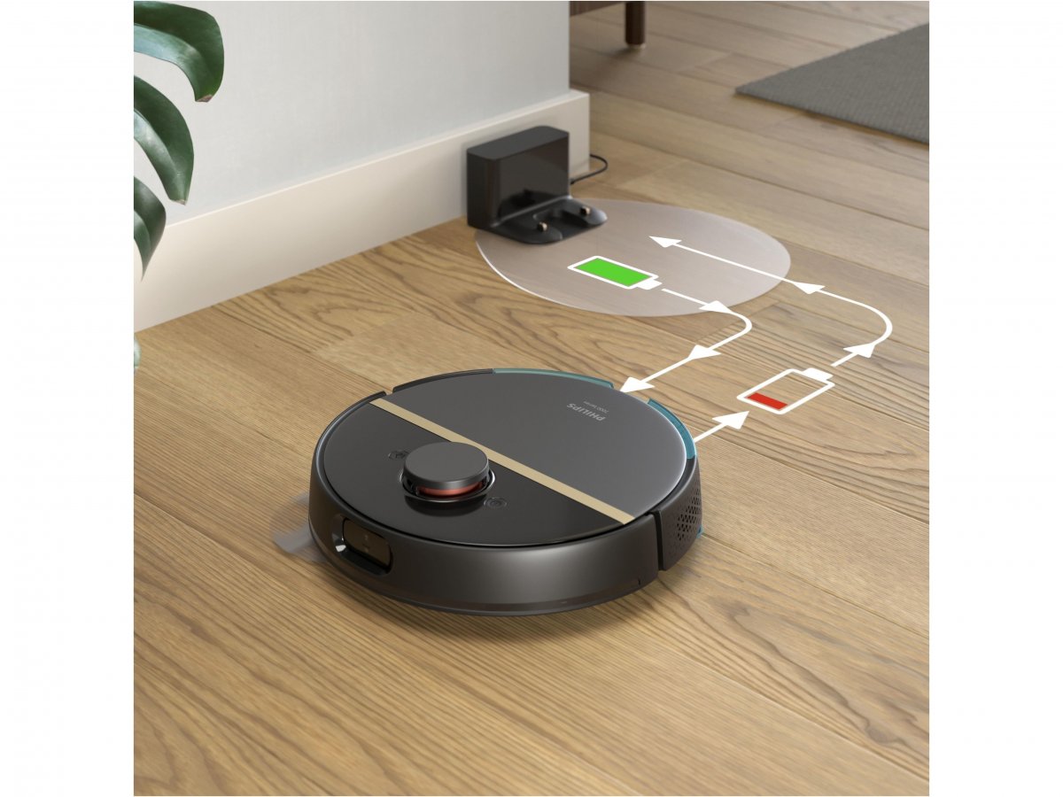 Dlouhá výdrž baterie pro nerušený úklid