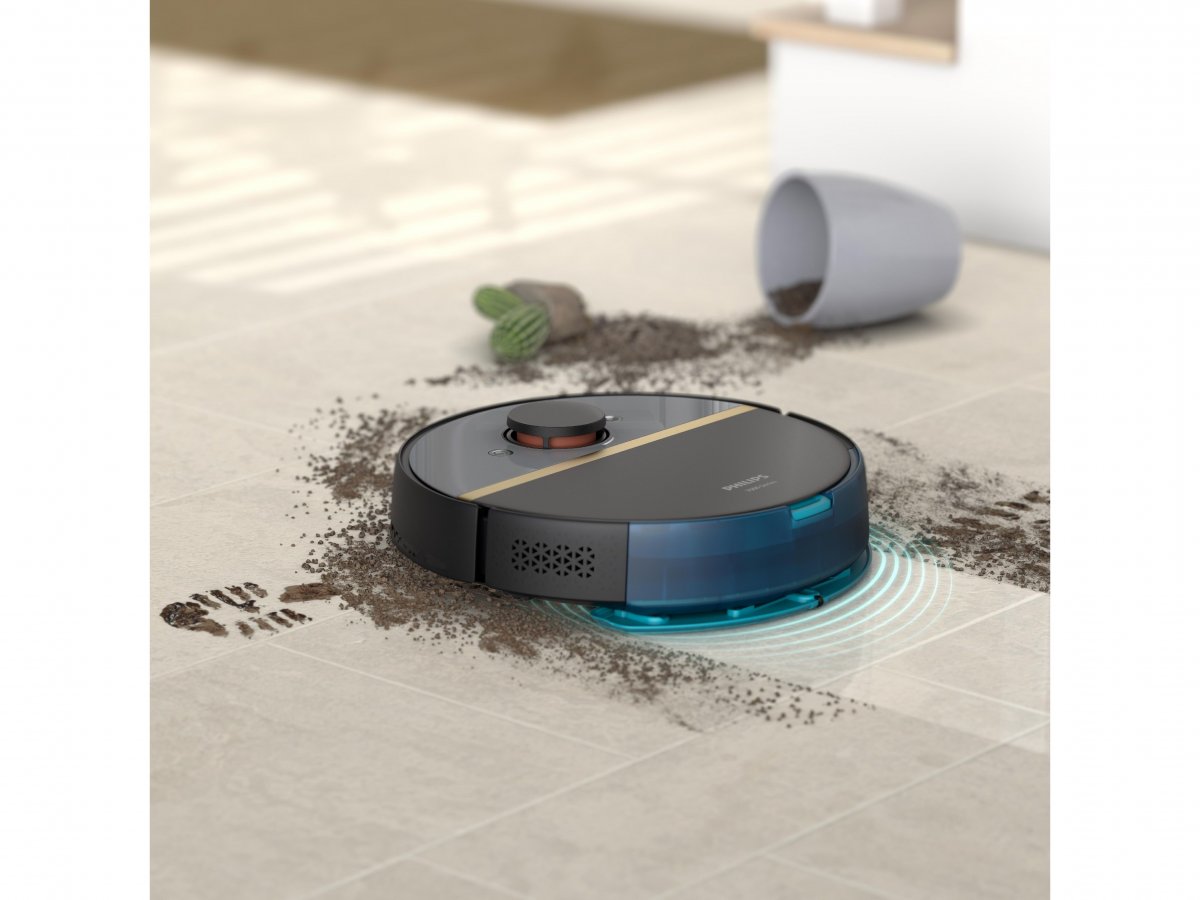 Velká nádržka na vodu pro efektivní vytírání