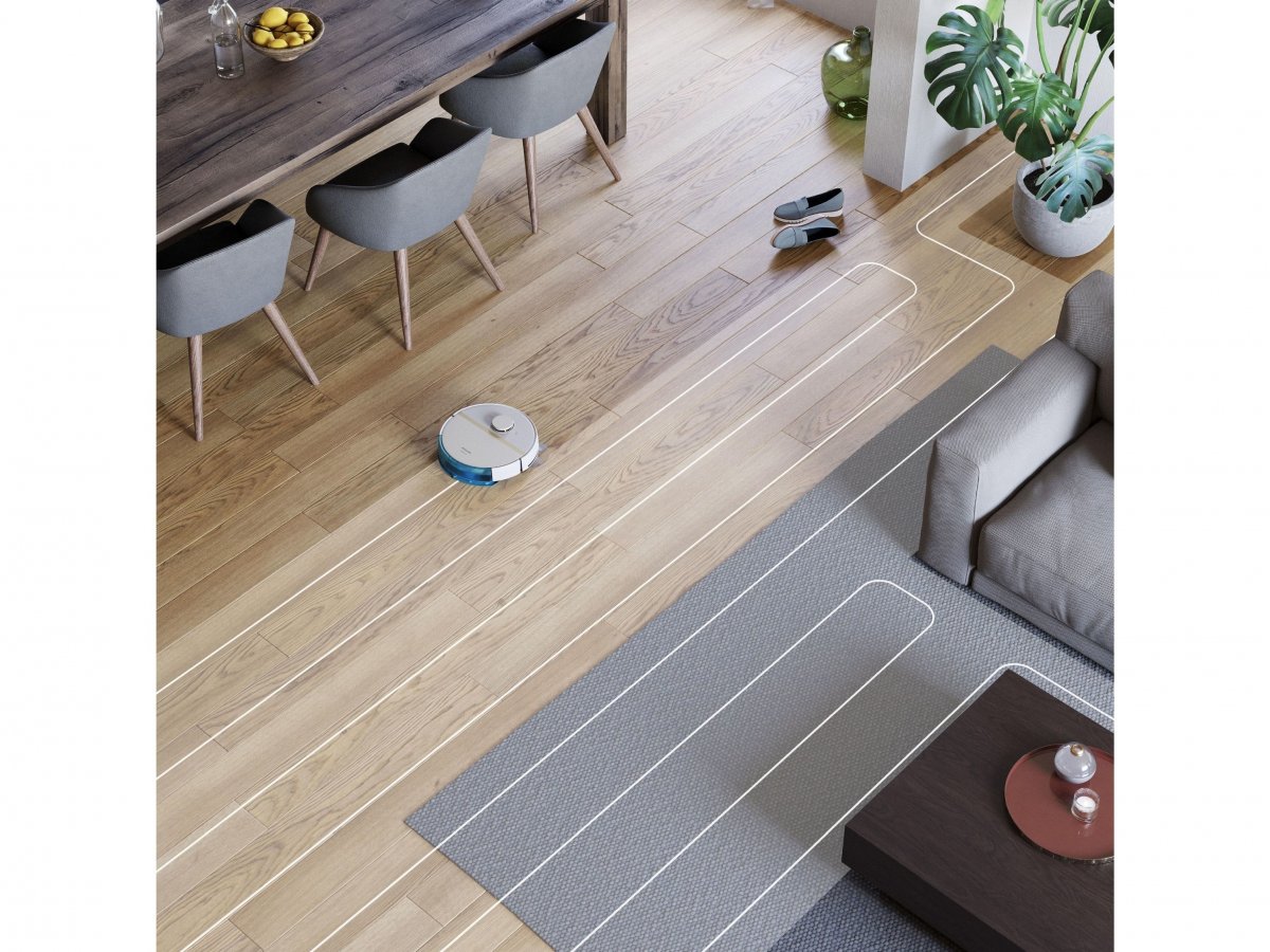 Důkladné vysávání a vytírání v jednom