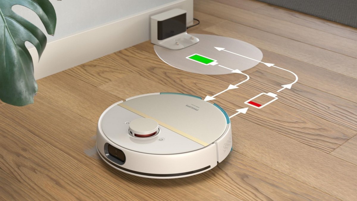 Dlouhá výdrž baterie pro nerušený úklid