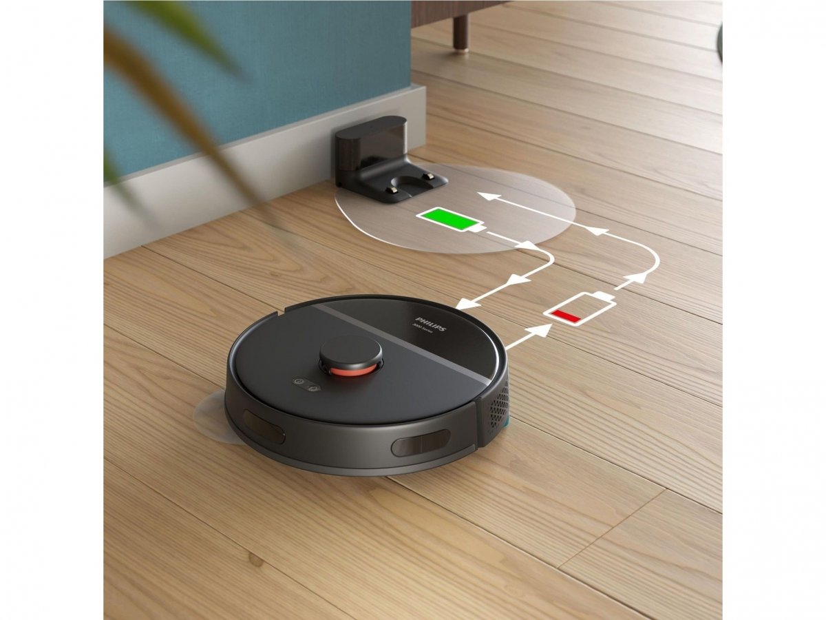 Dlouhá výdrž baterie pro úklid i velkých prostor