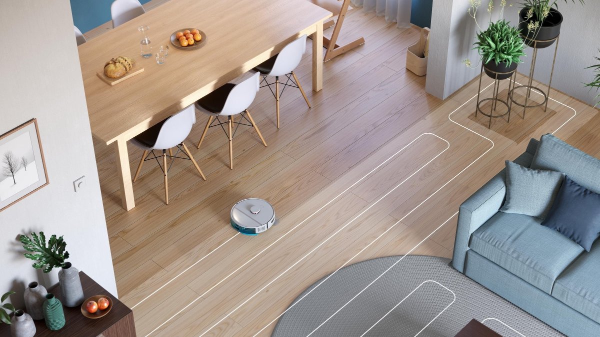 Laserová navigace a mapování pro optimální trasu