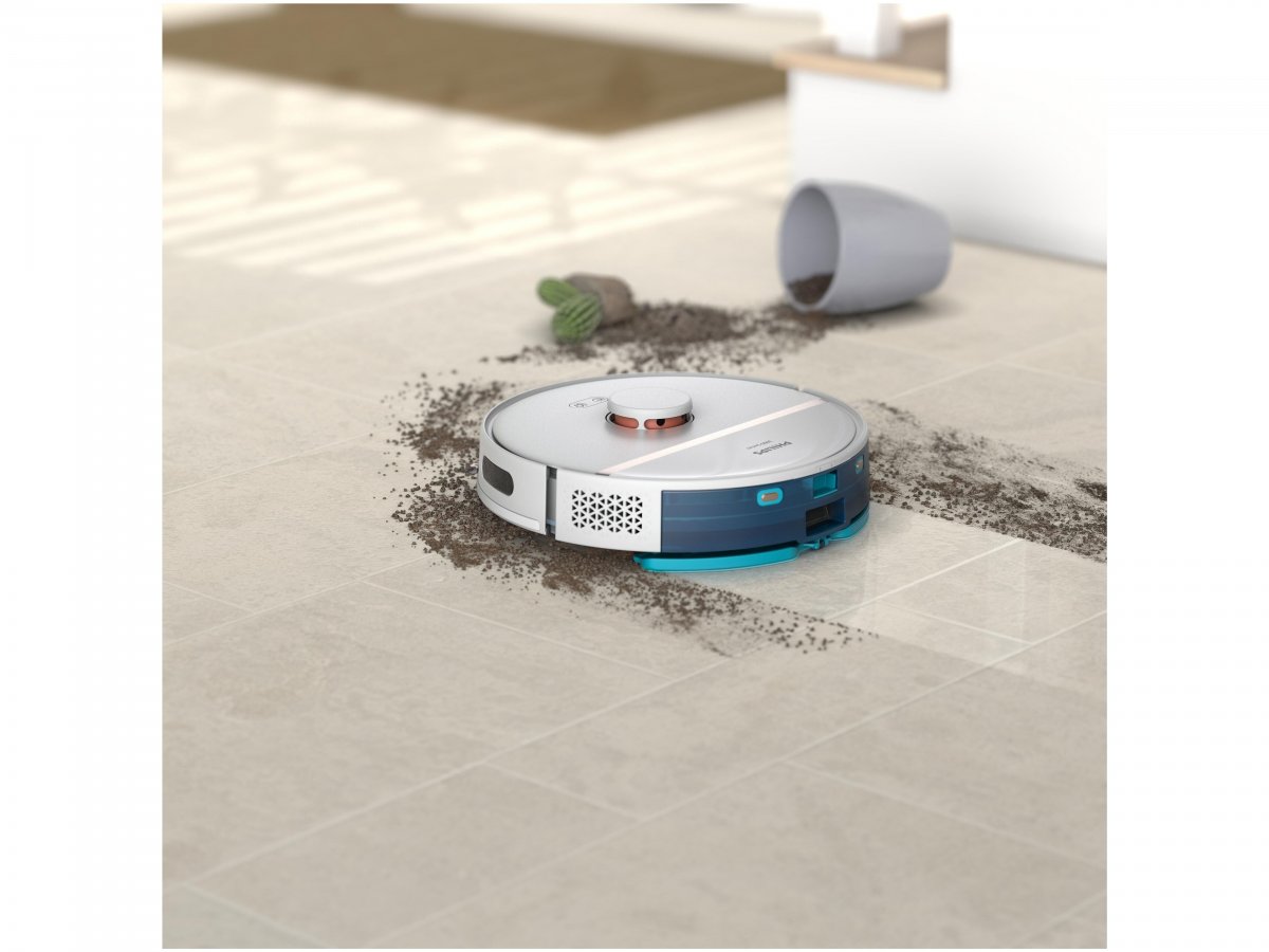 Velká nádržka na vodu pro efektivní vytírání