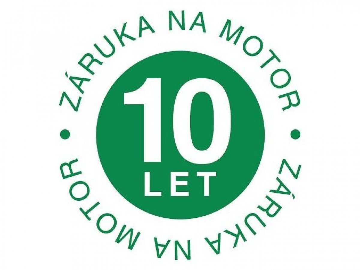10 let záruka na motor