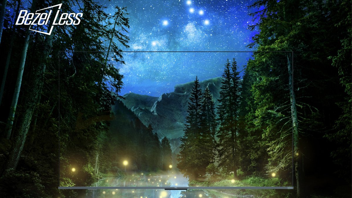 Bezrámečkový ultra tenký kovový design