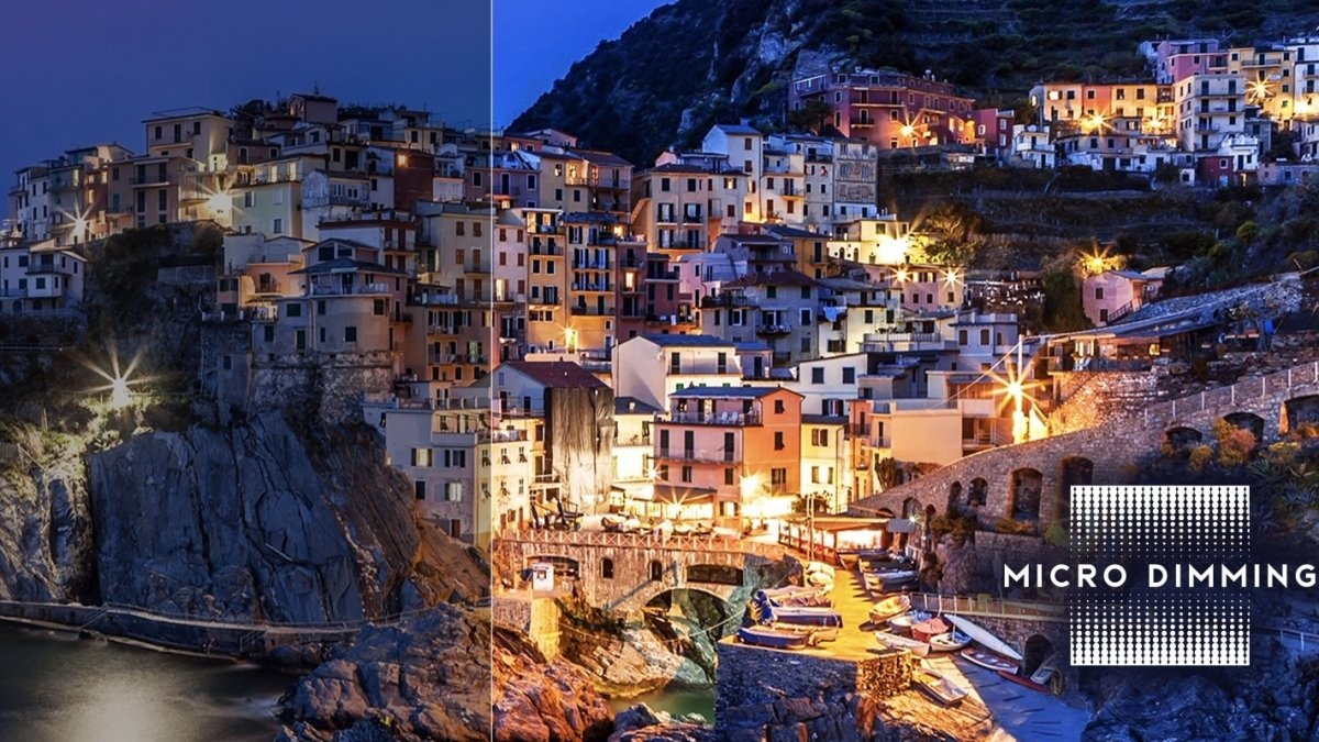 Jemné ladění Micro Dimming