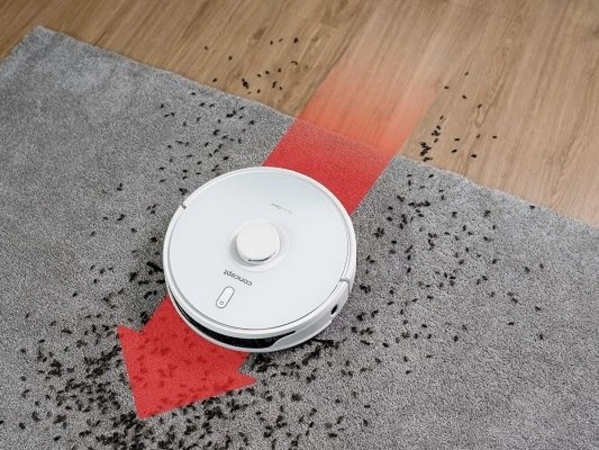 Výkonný motor a úklid koberců