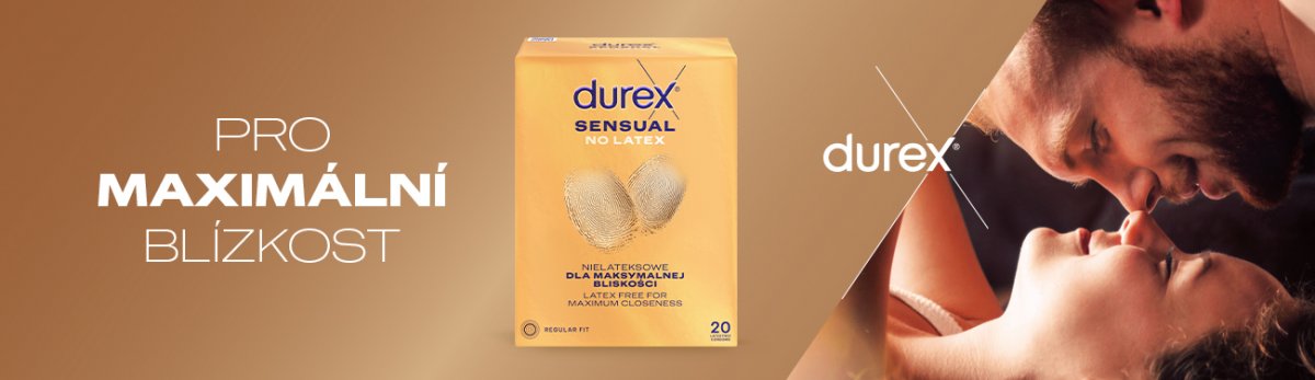 Durex Sensual No Latex 20 ks