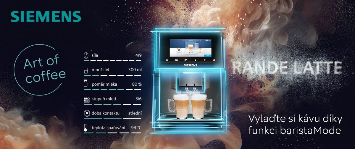 Plně automatický kávovar Siemens TQ907R05