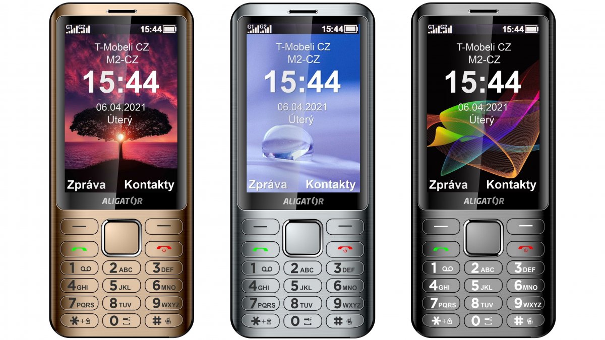 Lehký a odolný mobilní telefon