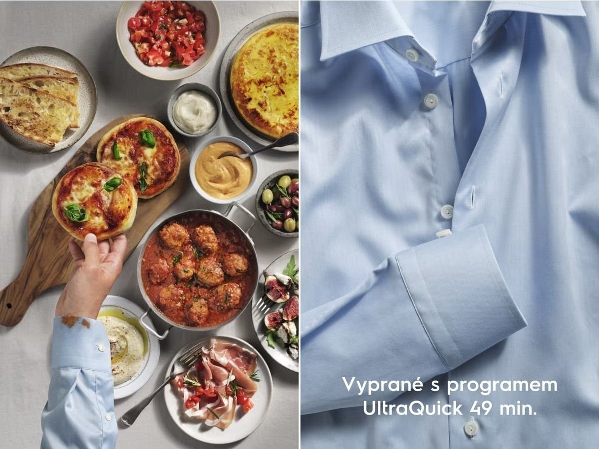 Rychlé a úsporné praní s UltraQuick 49 min
