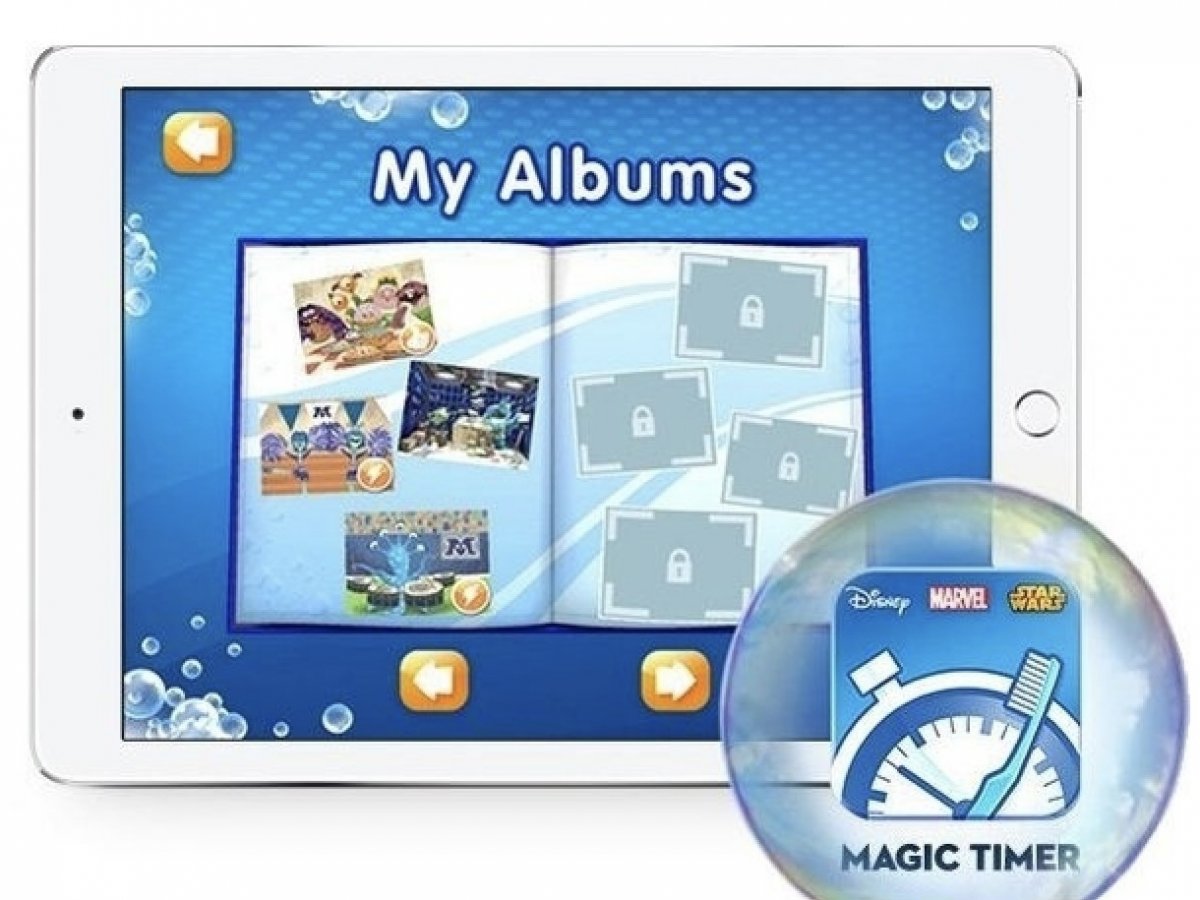 Aplikace Disney Magic Timer