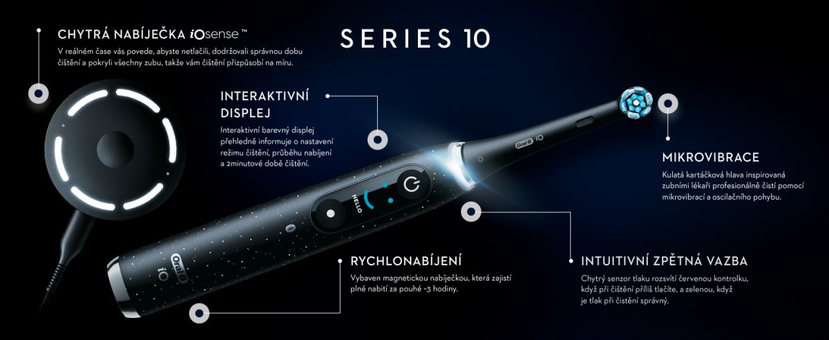 Oral-B iO Series 10 Cosmic Black