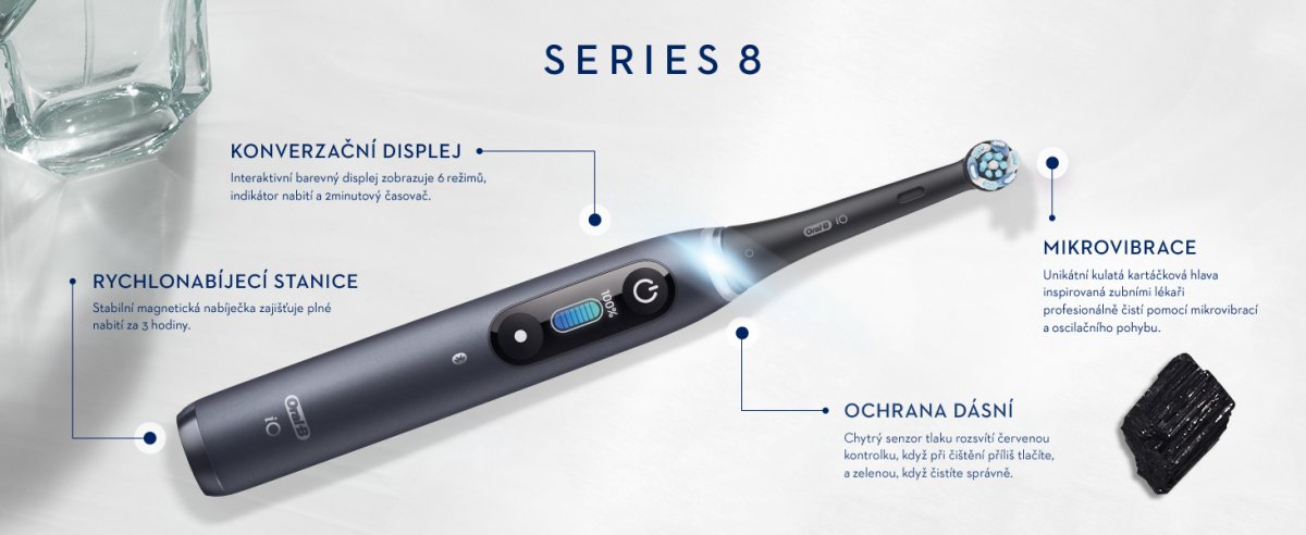 Oral-B iO Series 8 White Alabaster