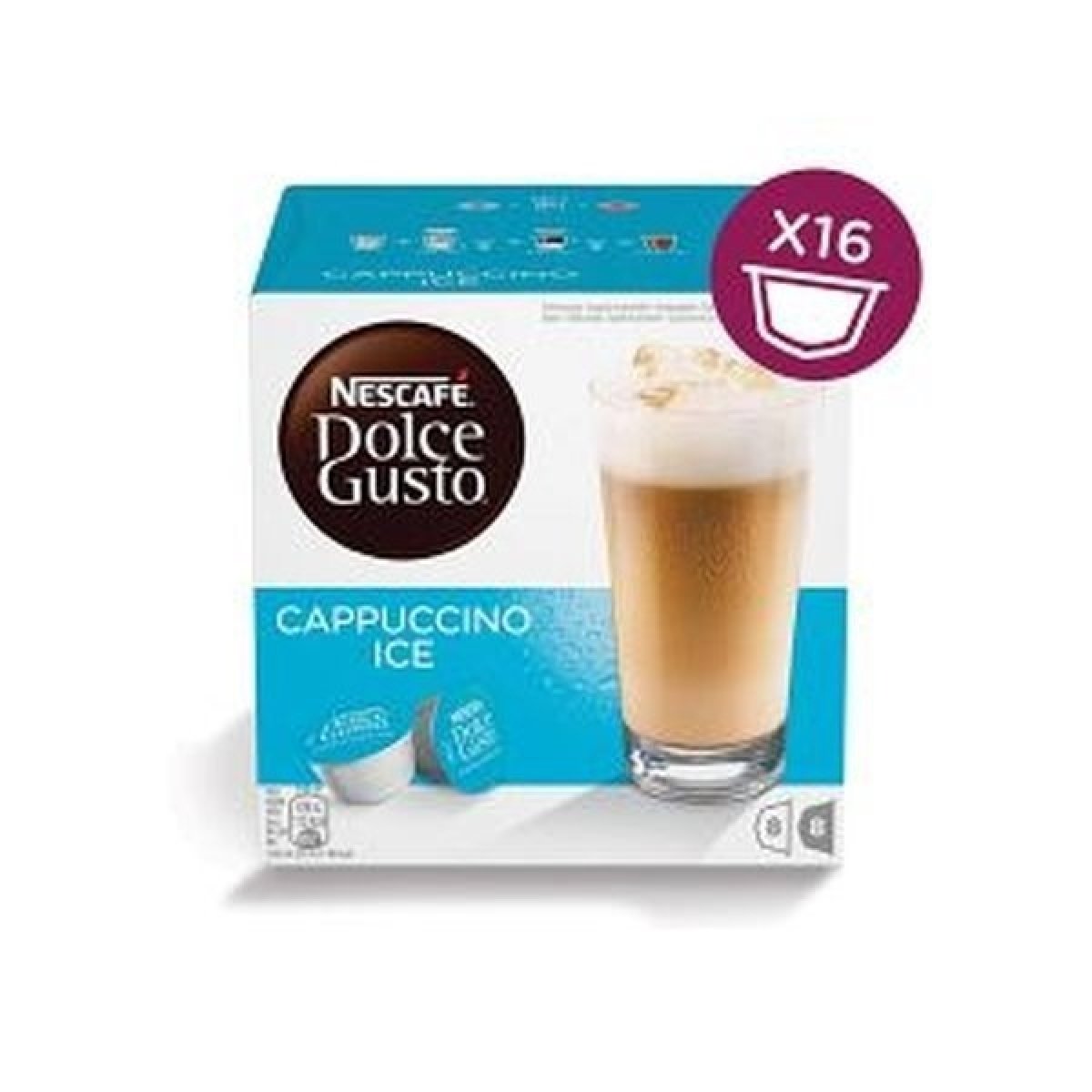 Nescafé Dolce Gusto Cappuccino Ice kávové kapsle 16 ks od 145 Kč -  Heureka.cz