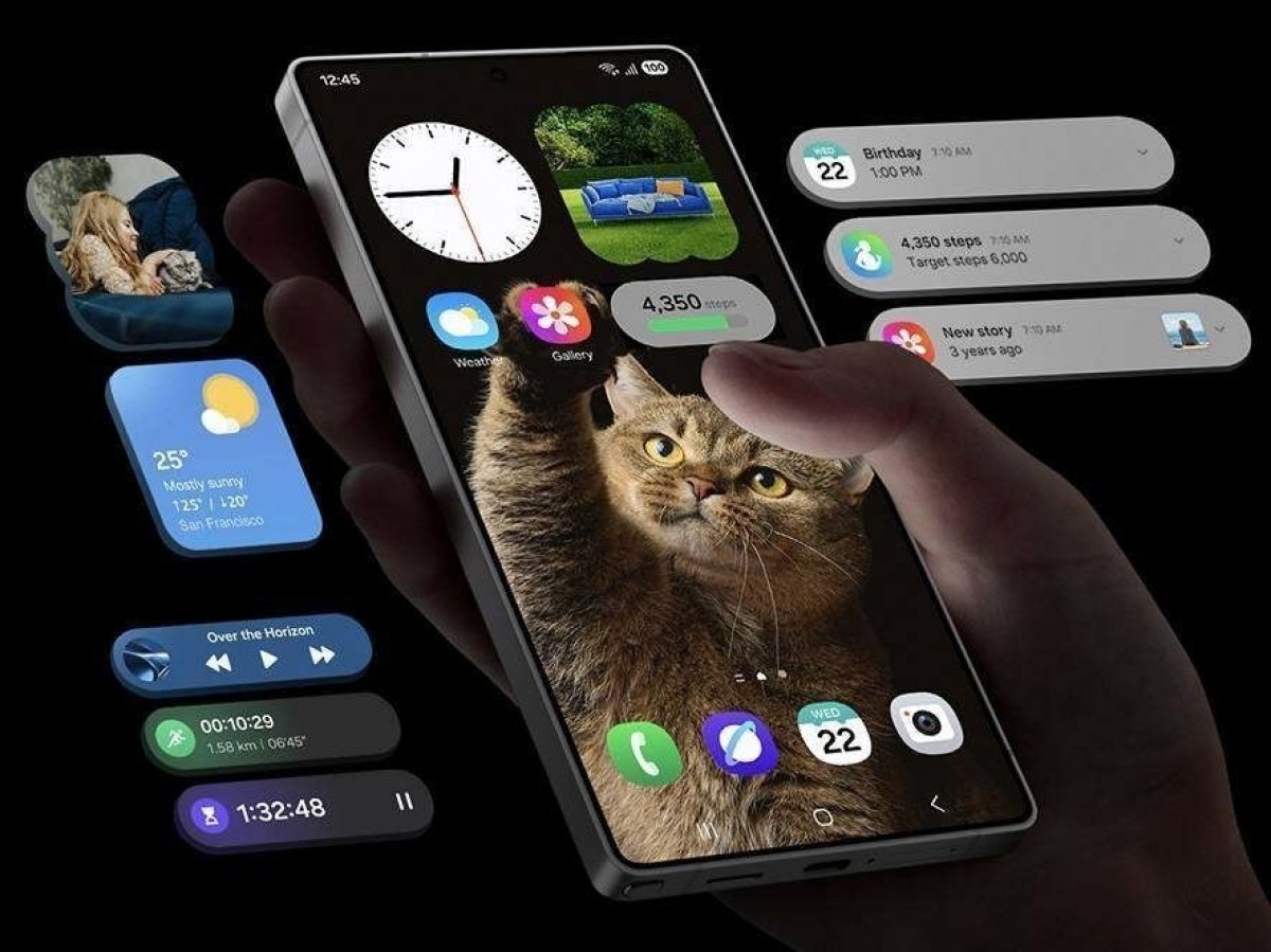 Propracované prostředí One UI 7