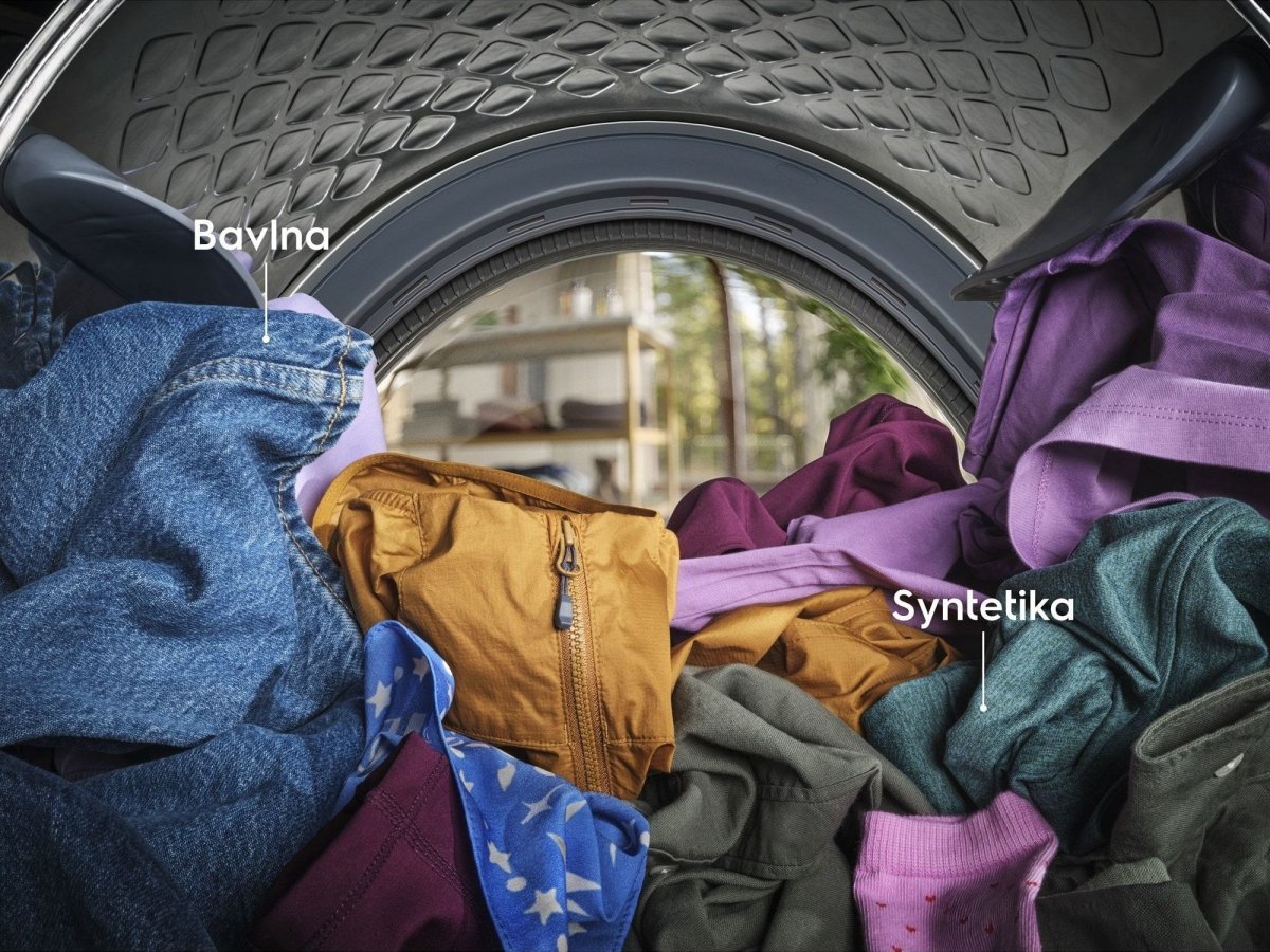 Bez nutnosti třídění prádla