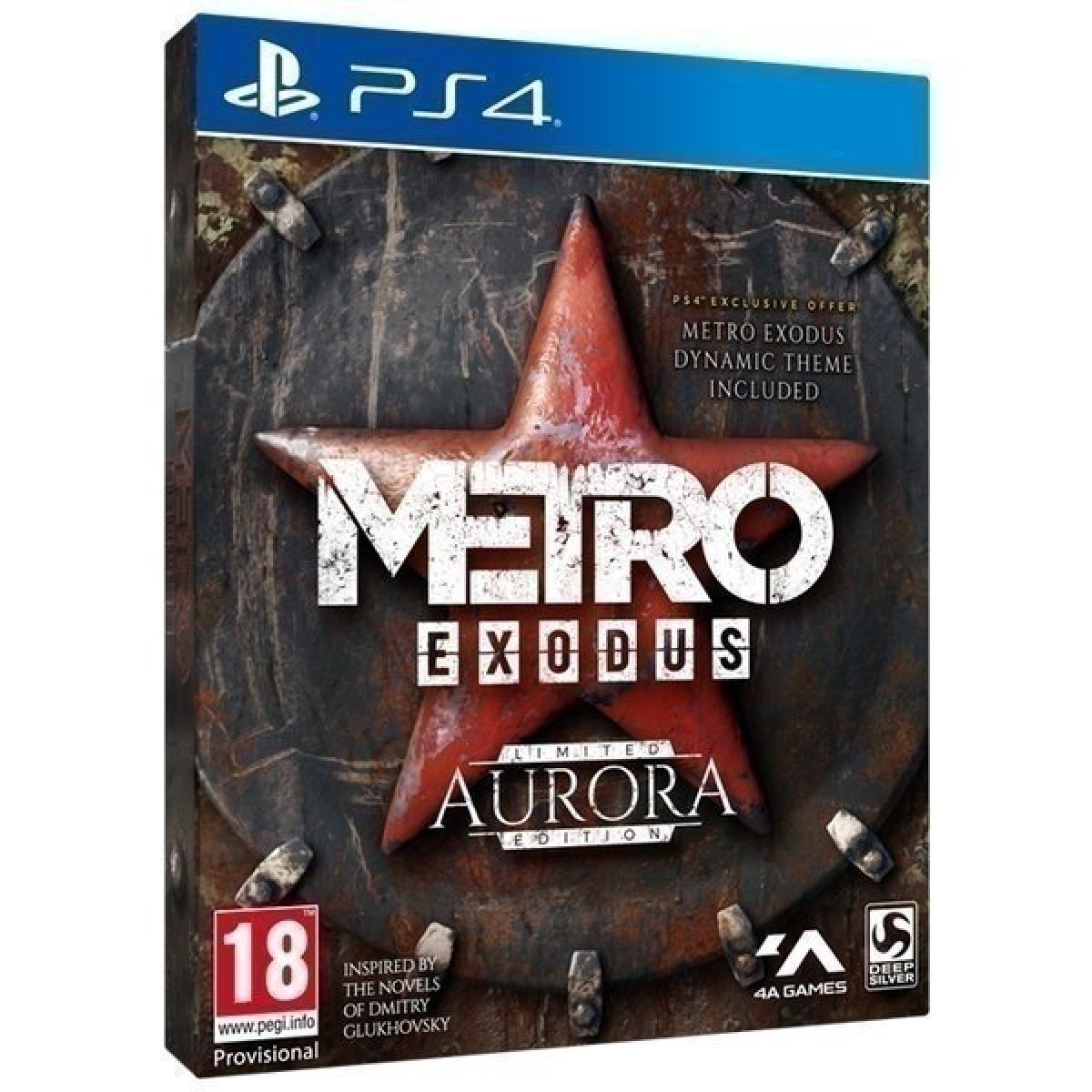 Jeu Metro Exodus - Aurora Limited Edition (PS4) - Édition Limitée 2019 - Très Bon état