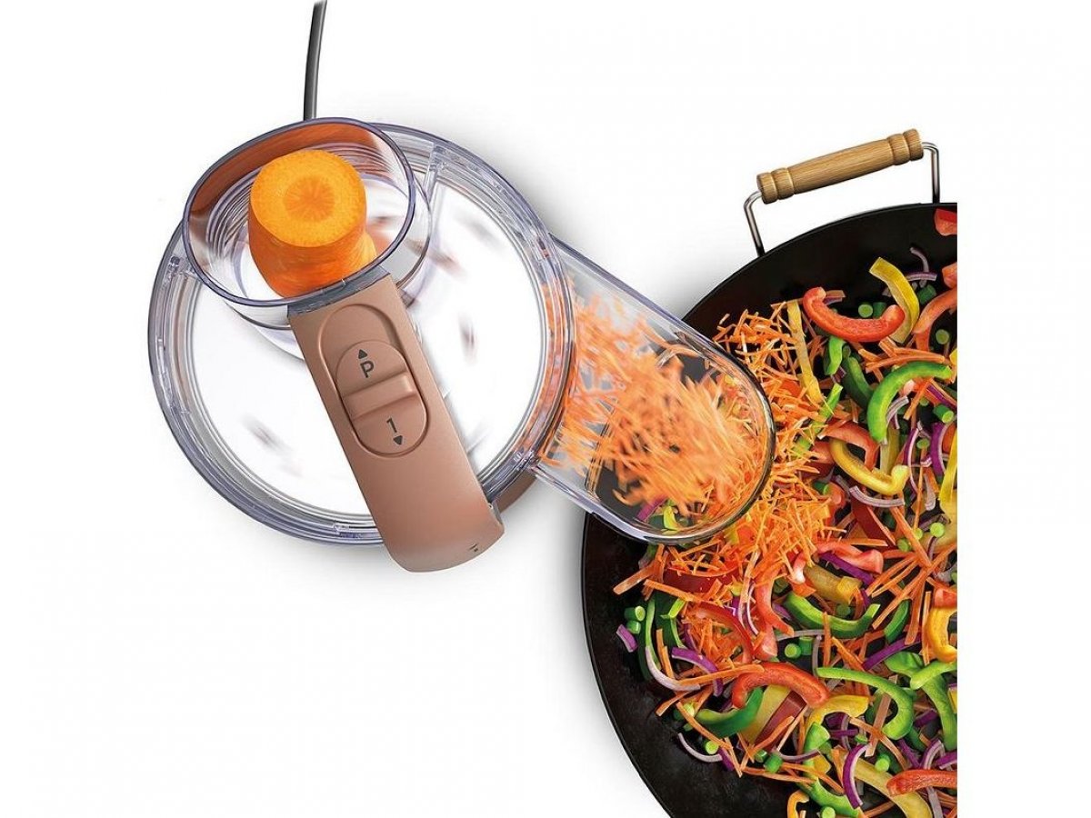 Neomezené strouhání Express Serve přímo na talíř