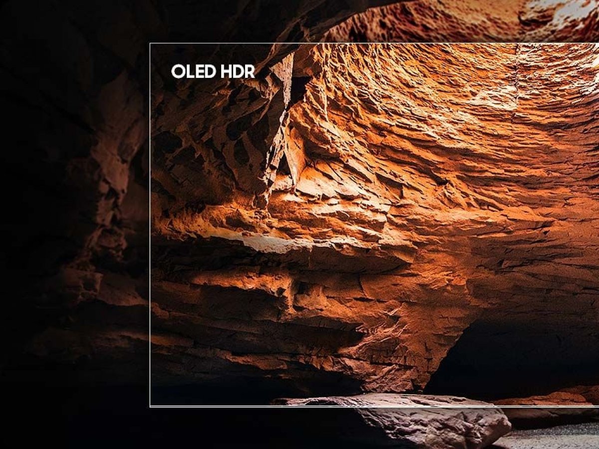 Detailní kontrastní scény