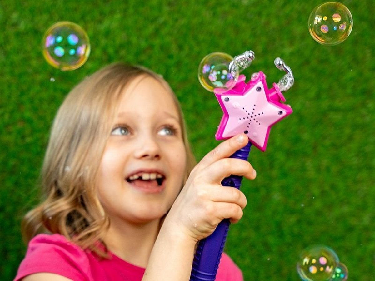 Bublinkový chytáč v akci