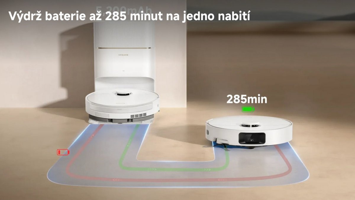 Výkonná a spolehlivá baterie