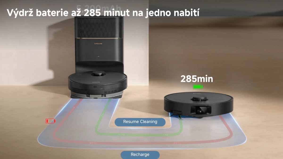 Výkonná a spolehlivá baterie