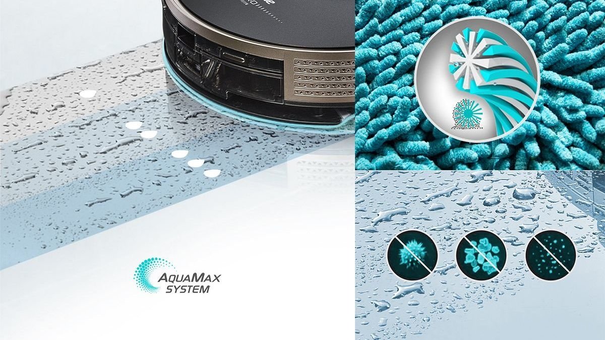 Funkce vytírání Aquamax