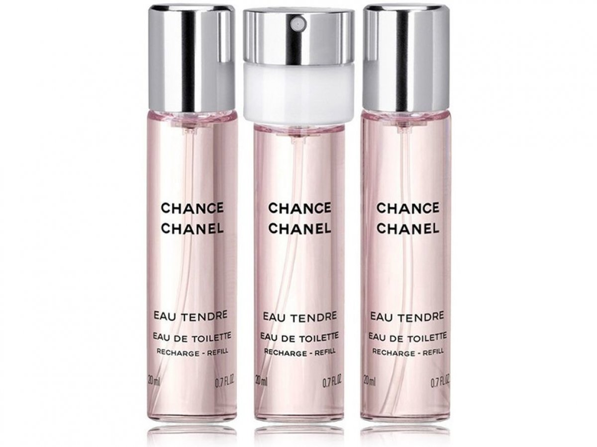 Chanel Chance Eau Tendre toaletní voda dámská 3 x 20 ml náplň od 2