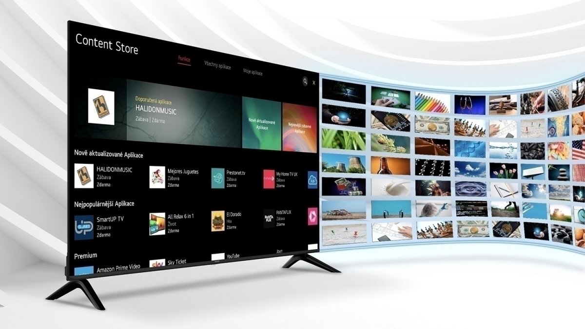 Široká nabídka aplikací