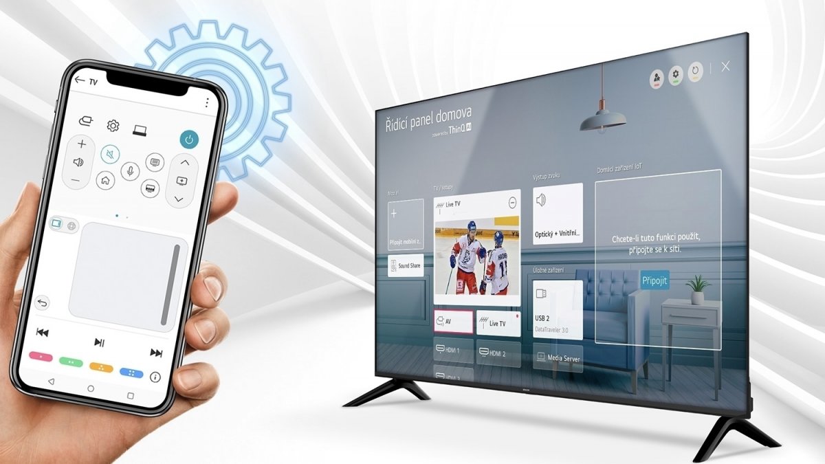 Pohodlné ovládání