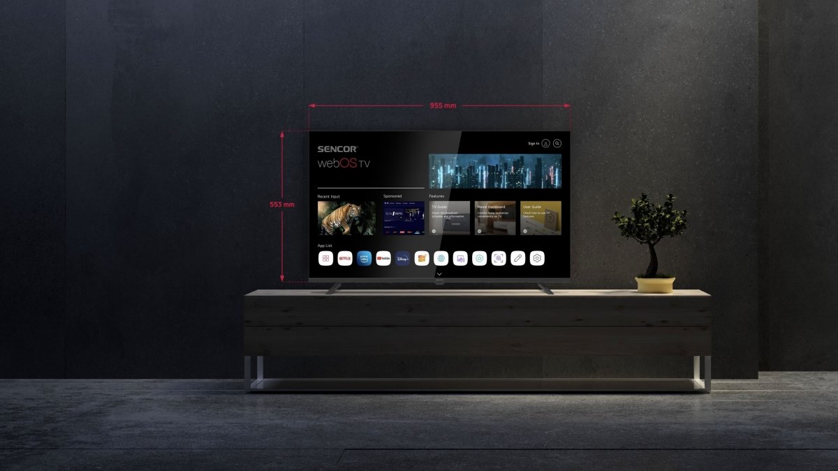 Sencor SLE 43US802TCSB