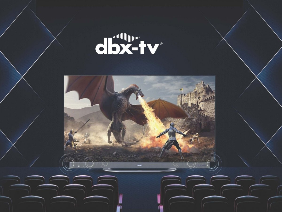 dbx-tv: Zvuk certifikovaný odborníky