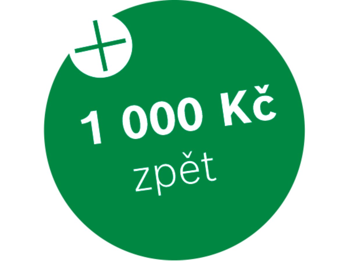 Nyní s Cashbackem!