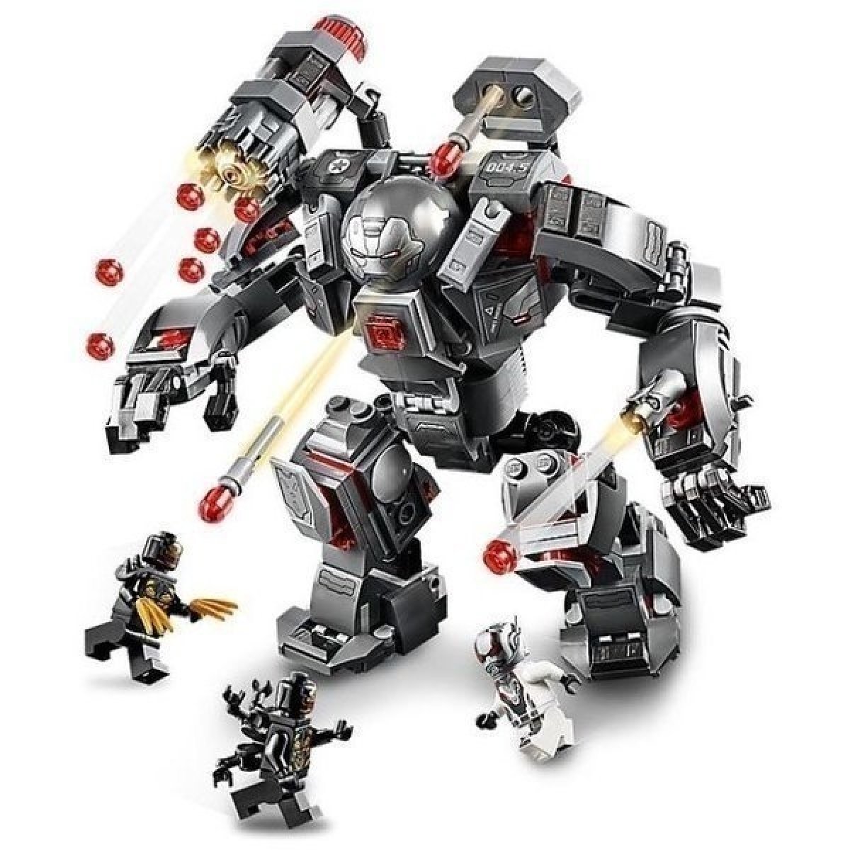 LEGO® Super Heroes 76124 War Machine v robotickém obleku od 2 195 Kč -  Heureka.cz