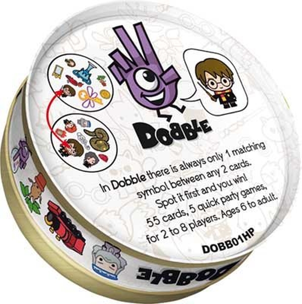 Asmodee – Dobble Harry Potter + Dobble Kids – 2 Giochi Da Tavolo In Italiano, Riflessi E Velocità Per Tutta La Famiglia
