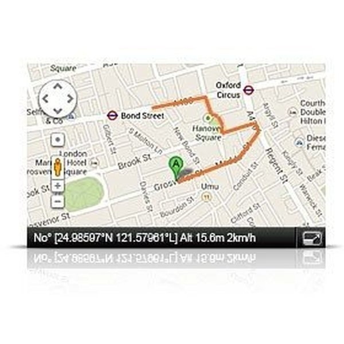 GPS přijímač zaznamená trasy vašich cest