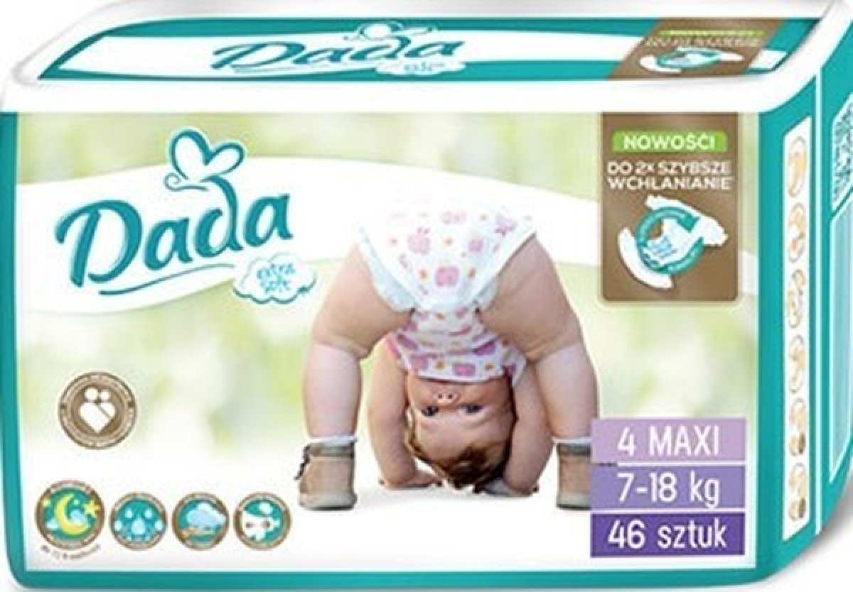 Dada Extra Soft 4 7-18 kg 46 ks od 169 Kč - Heureka.cz