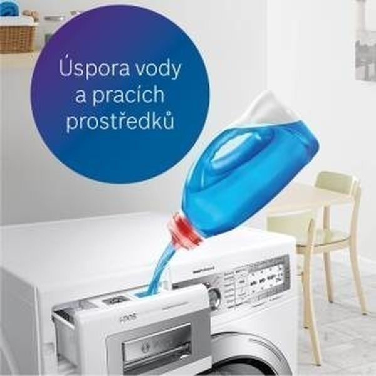 Objevte chytré automatické dávkování pracího prostředku